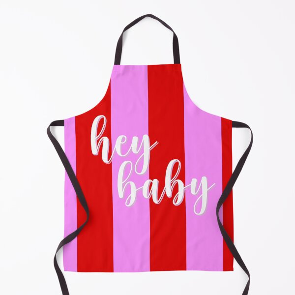 Item preview, hey baby, red and pink stripes, bold design designed and sold by robinverheul.