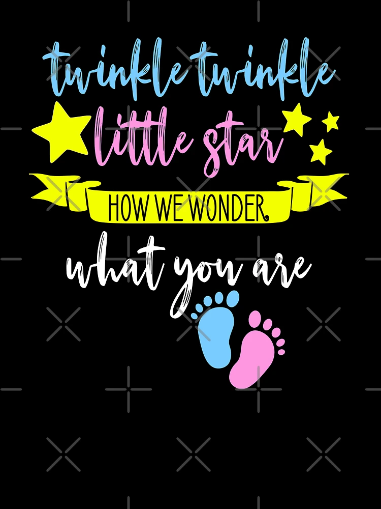 Twinkle Twinkle Little Star Pregnancy Gender Reveal Gift