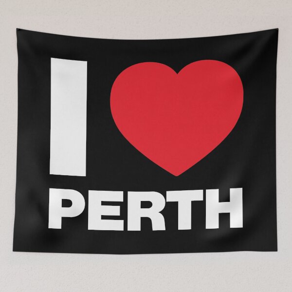 Artikelvorschau, Ich liebe Perth, Australien entworfen und verkauft von Thestarrysky.