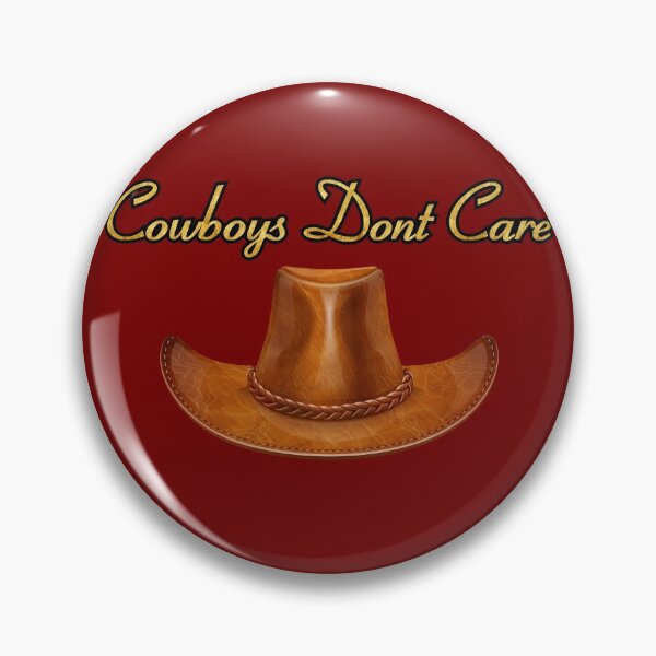 Item preview, Cowboys Dont Care Hat Text designed and sold by Autographix.