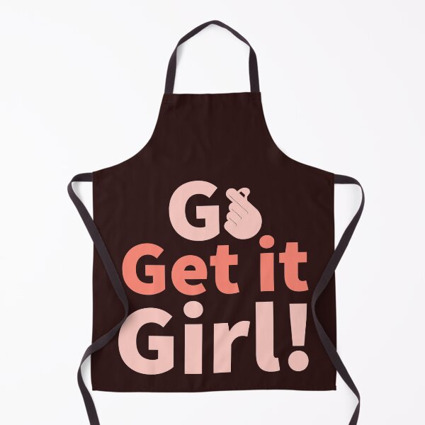 Item preview, go get it girl, korean love sign designed and sold by doctors-apparel.