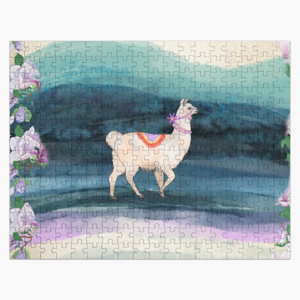 A LLAMA IN THE WILDERNESS Jigsaw Puzzle