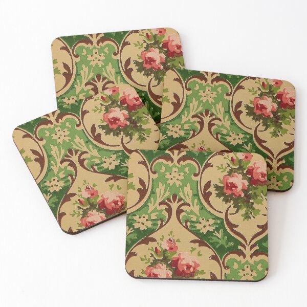 Item preview, Vintage Victorian Roses Wallpaper designed and sold by Douglas E. Welch Design and Photography.