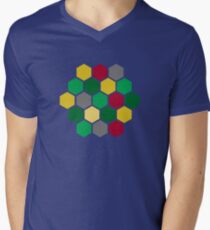 Minimalist Catan Men's V-Neck T-Shirt