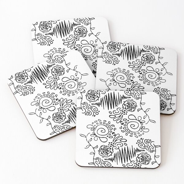 Item preview, floral line print designed and sold by miaadventure.