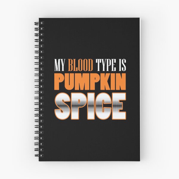 Item preview, My Blood Type Is Pumpkin Spice Halloween product designed and sold by BUBLTEES.