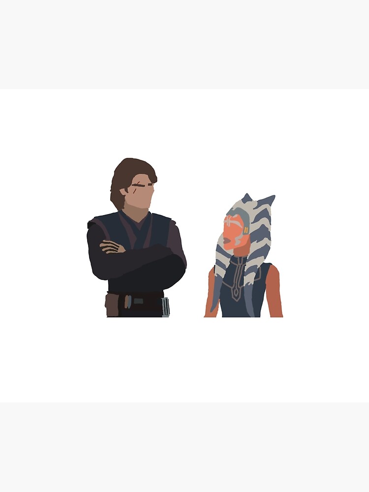 "Anakin and Ahsoka meet up again" Tapestry by BellaBella407 Redbubble