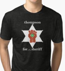 Hunter S Thompson, Gonzo Fist Tri-blend T-Shirt