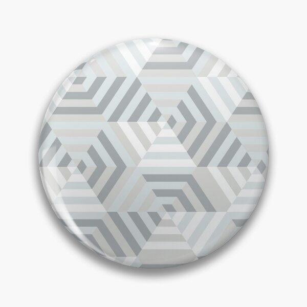 Item preview, Retro Gray Hexagons designed and sold by Carolina Diaz.