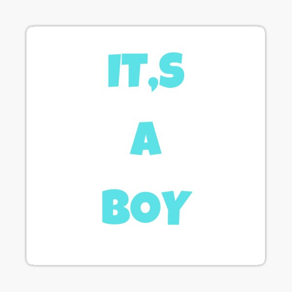 Item preview, announcement its a boy designed and sold by HookforLook.