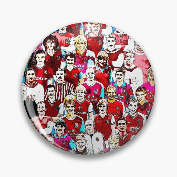Item preview, aston villa football club art print poster design illustration 145 years artwork  designed and sold by madein1874.