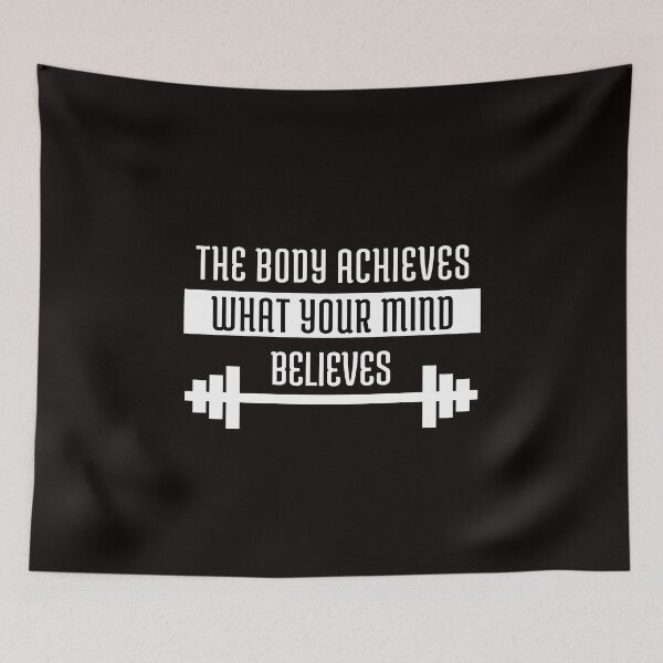 Item preview, The Body Achieves What Your Mind Believes designed and sold by M20Design.