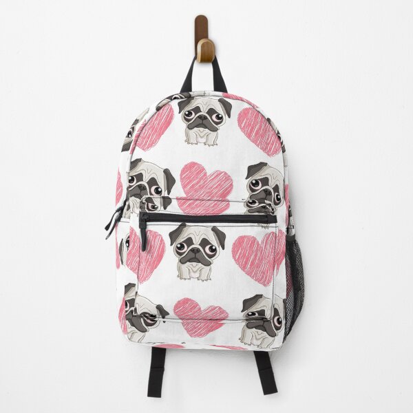 Item preview, Cute Pug Heart Design designed and sold by Samsdesignshop.