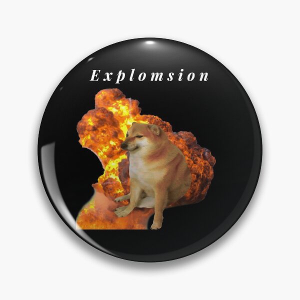 Item preview, Cheems Explomsion designed and sold by SciathDe.