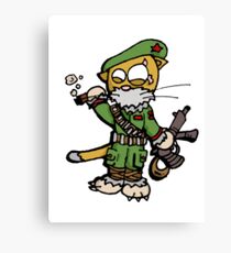 Chat guevara Canvas Print