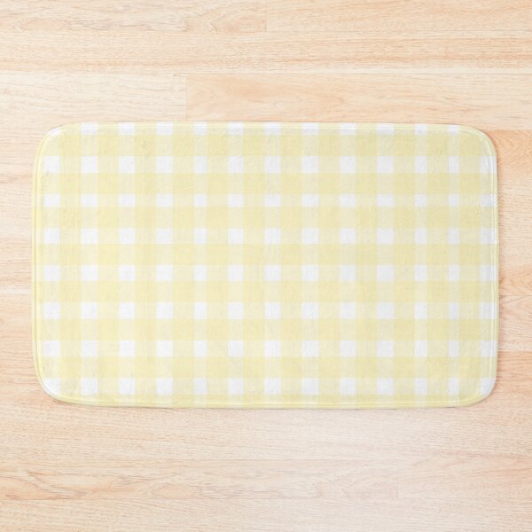 Item preview, Aesthetic Pastel Yellow Gingham designed and sold by STAR10008.