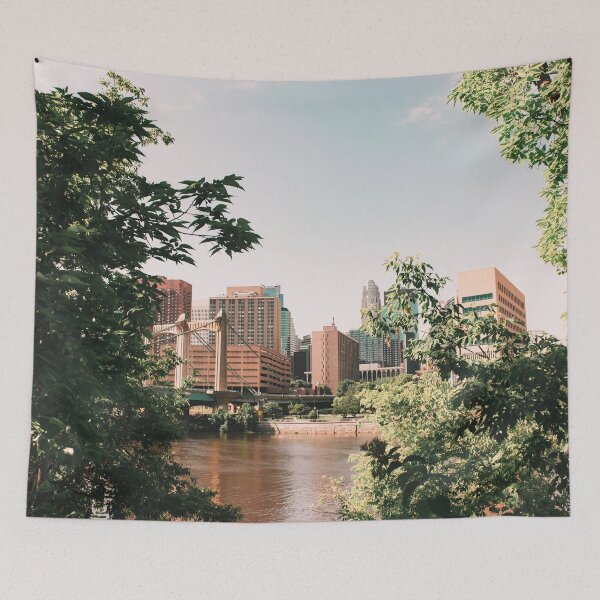 Item preview, Minneapolis Minnesota Skyline designed and sold by anthonylonder.