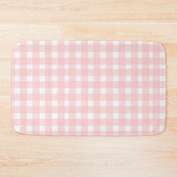 Item preview, Aesthetic Pastel Peach Gingham designed and sold by STAR10008.