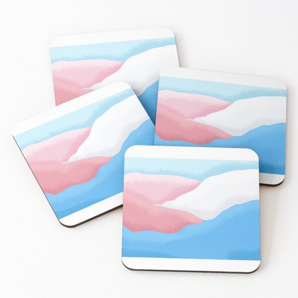 Item preview, Subtle Trans pride flag designed and sold by felixgothcat.