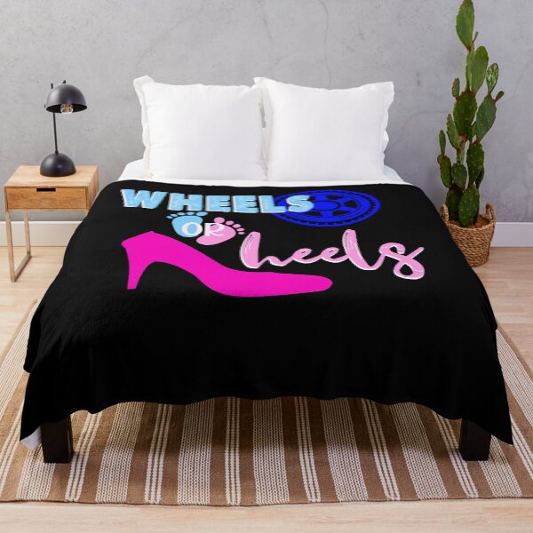 Item preview, Wheels or Heels Pregnancy Gender Reveal Gift designed and sold by jpjournals.