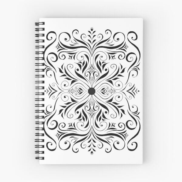 Item preview, Black and white swirls designed and sold by Sidetracks.