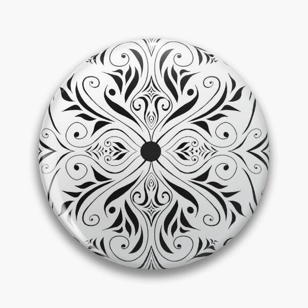 Item preview, Black and white swirls designed and sold by Sidetracks.