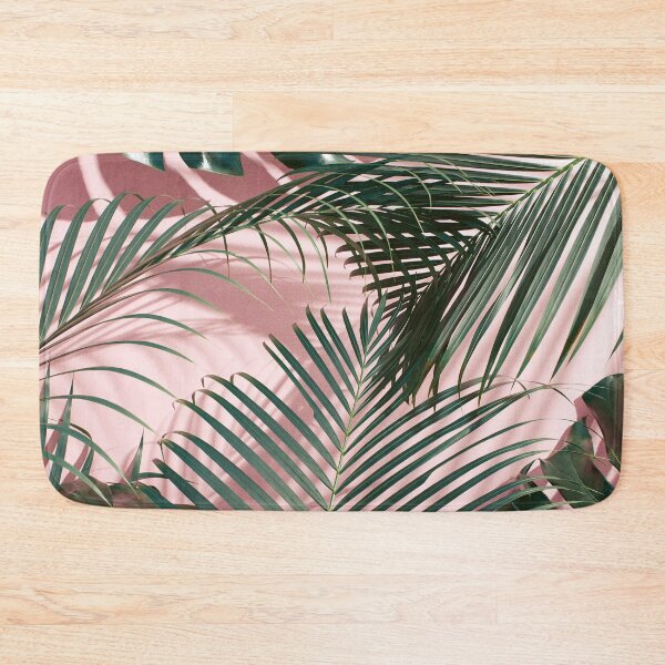 Item preview, Pink tropical leaves designed and sold by Digital  Cloud.