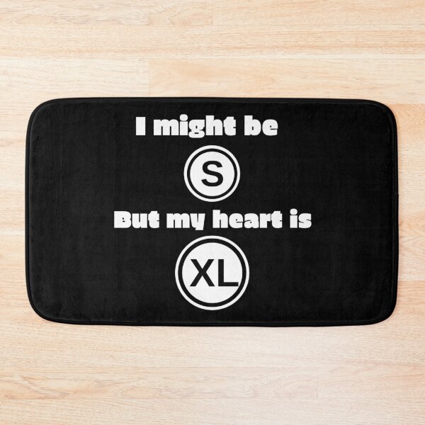 Item preview, I might be small, but my heart is extra large designed and sold by To-the-T.