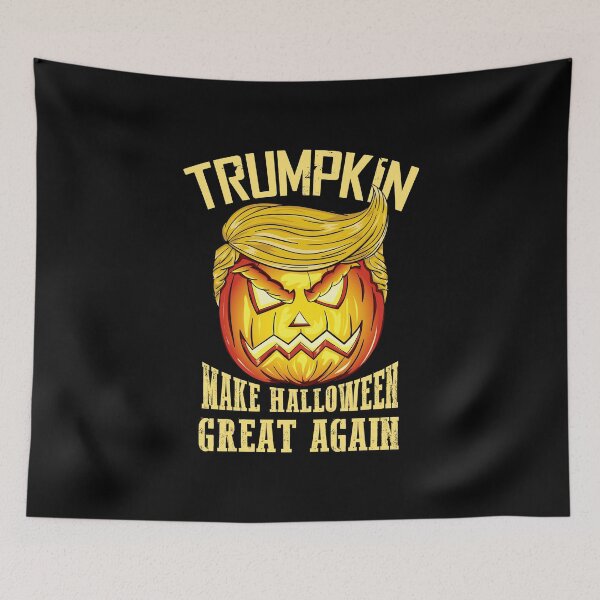 Item preview, Trumpkin Make Halloween Great Again Trump Jack O Lantern graphic designed and sold by BUBLTEES.