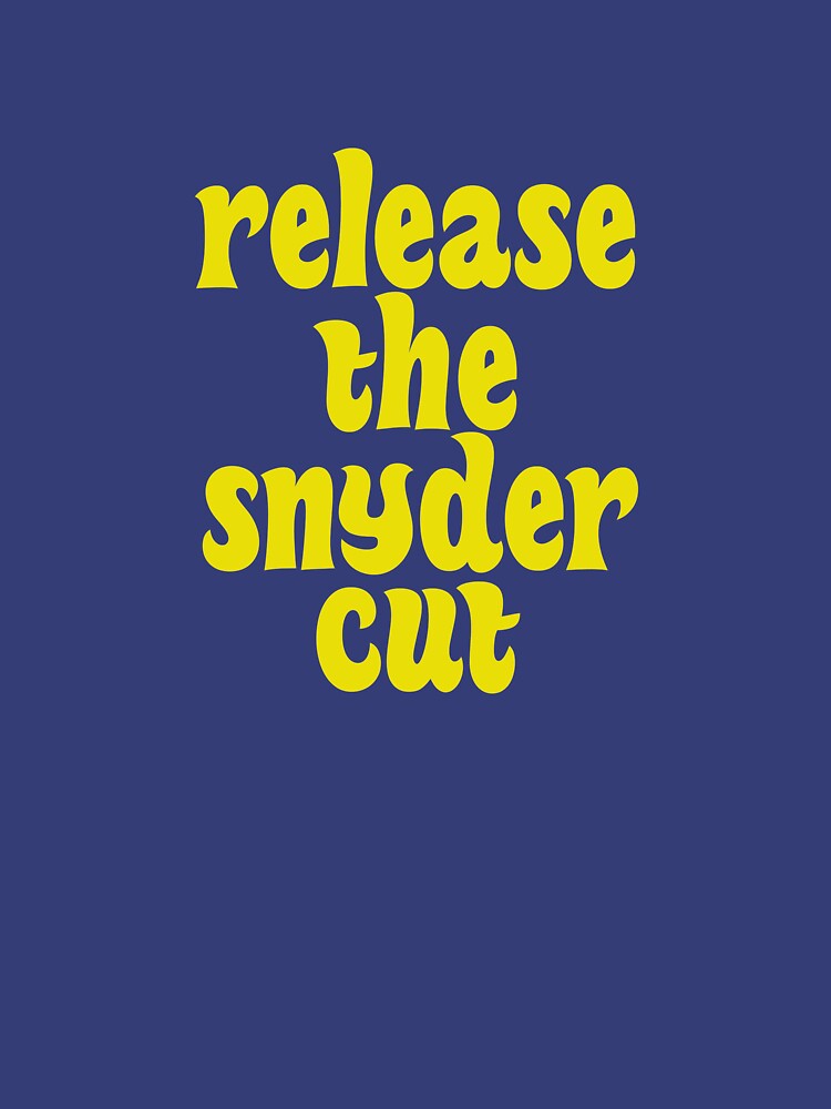 snyder cut t shirts