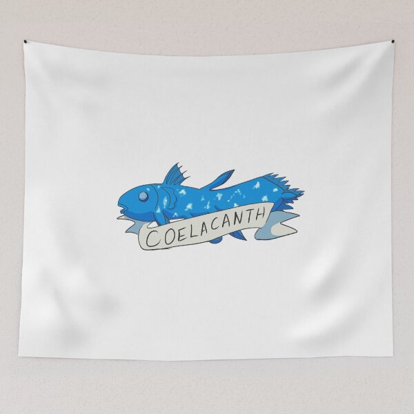 Item preview, Coelacanth Version 2 designed and sold by RedVioletShirts.