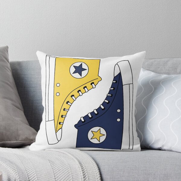 Item preview, Yellow & Blue Sneakers Sticker designed and sold by lennyandlee.