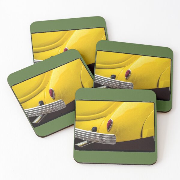 Item preview, Vintage Auto Hot Rod ~ Bellow Yellow Bumper Art Machine ~ designed and sold by PetersonGallery.
