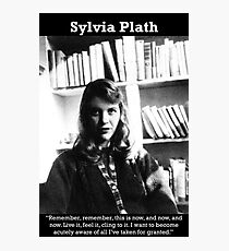 Sylvia Plath Photographic Print