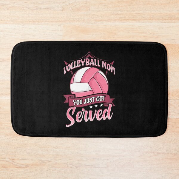 Item preview, Cute Volleyball Mom You Just Got Served Pun designed and sold by perfectpresents.