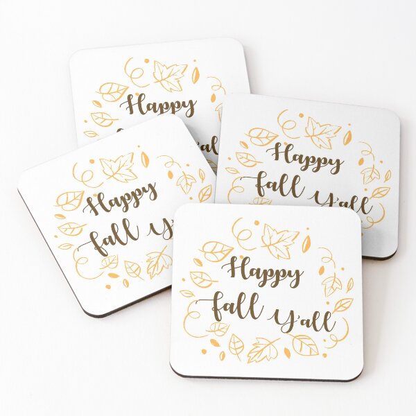 Item preview, Happy fall y'all, fall ,autumn designed and sold by shinoshop.