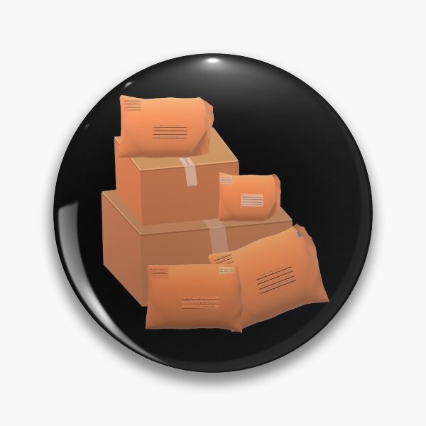 Item preview, Happy Snail Mail Packages (Black Background) designed and sold by ArtByLM.