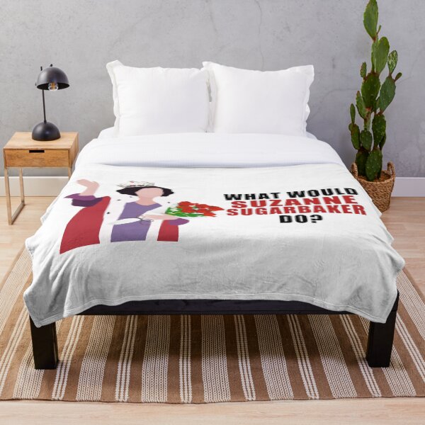 queen suzanne Throw Blanket