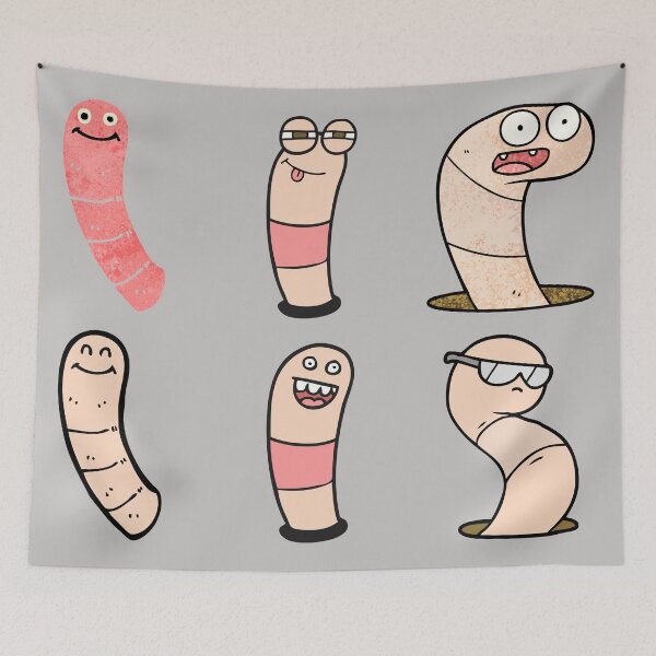 Item preview, Funny worm on a string designed and sold by MoMasry.