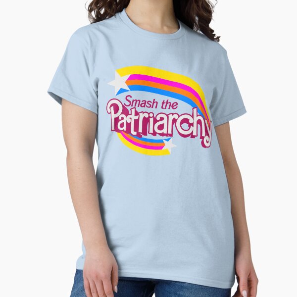 Vista previa del artículo con la obra «Aplasta el patriarcado», diseñado y vendido por HereticTees.