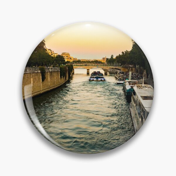 Item preview, Paris France - The River Seine designed and sold by missioncreek.