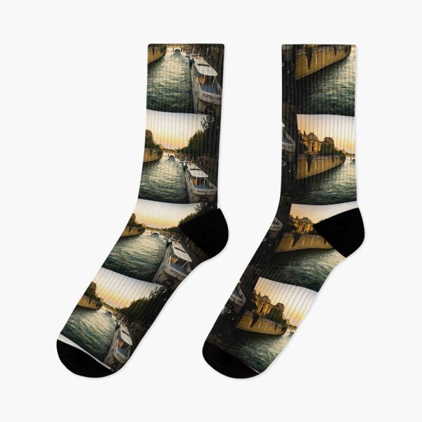 Item preview, Paris France - The River Seine designed and sold by missioncreek.
