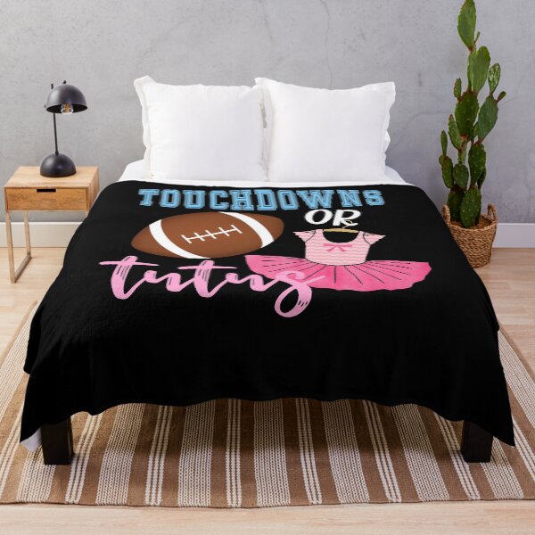 Aperçu de l'œuvre Touchdowns ou Tutus Pregnancy Gender Reveal Gift créée et vendue par jpjournals.