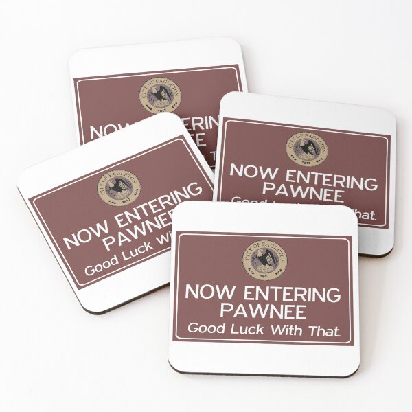 Item preview, NOW ENTERING PAWNEE designed and sold by patriikamikaze.