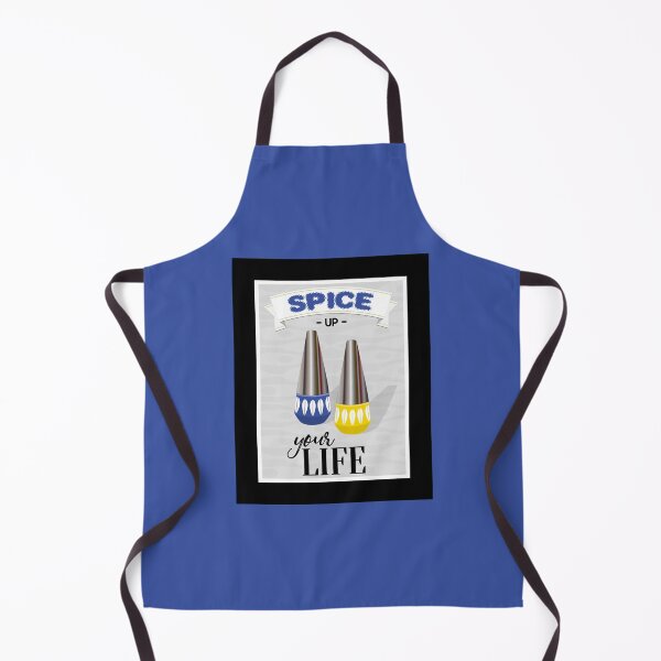 Item preview, Cathrineholm Kitchen Art - Spice Quote in Blue and Yellow designed and sold by Elsy's Art.