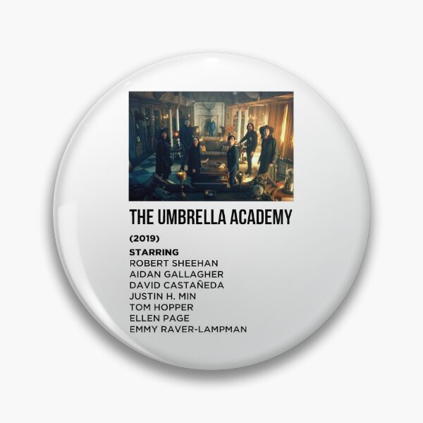 Item preview, THE UMBRELLA ACADEMY STARRING designed and sold by localfandoms.