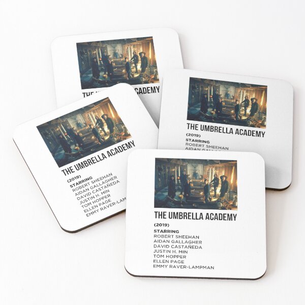 Item preview, THE UMBRELLA ACADEMY STARRING designed and sold by localfandoms.