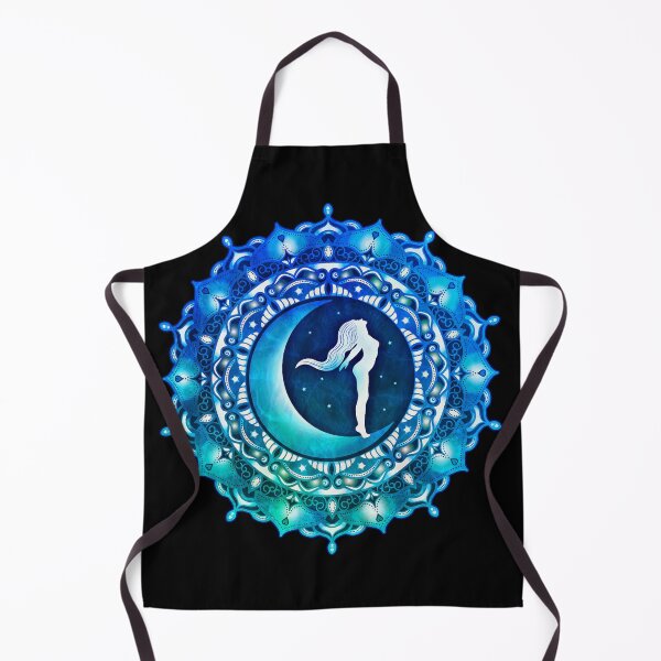 Item preview, Crescent Moon Goddess Mandala designed and sold by serenaking.