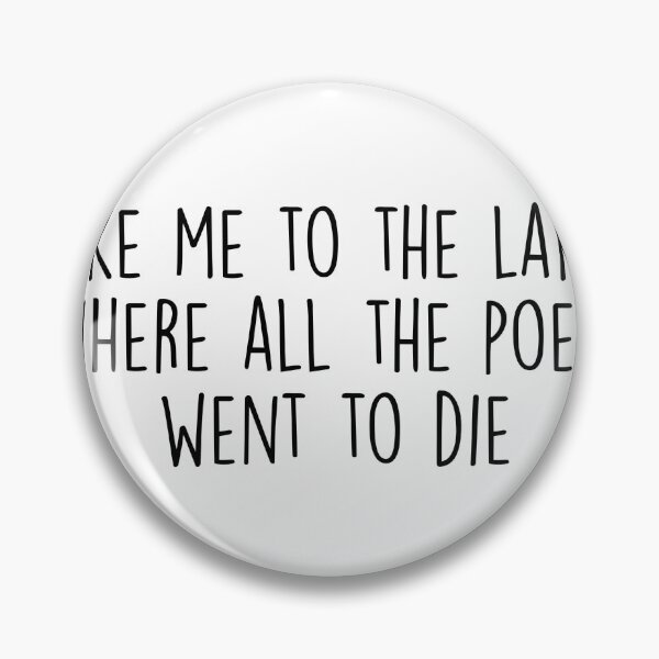 Item preview, The Lakes Lyrics Sticker designed and sold by Mkshoun.