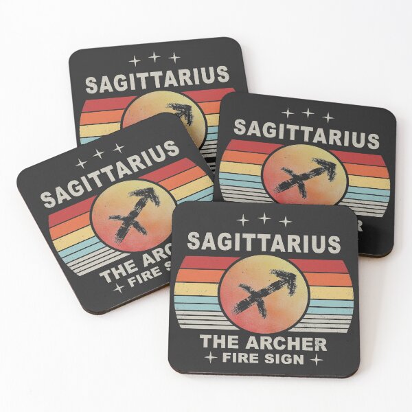 Item preview, Sagittarius Fire Sign Astrology Zodiac Retro Vintage Element designed and sold by RynTheArtist.
